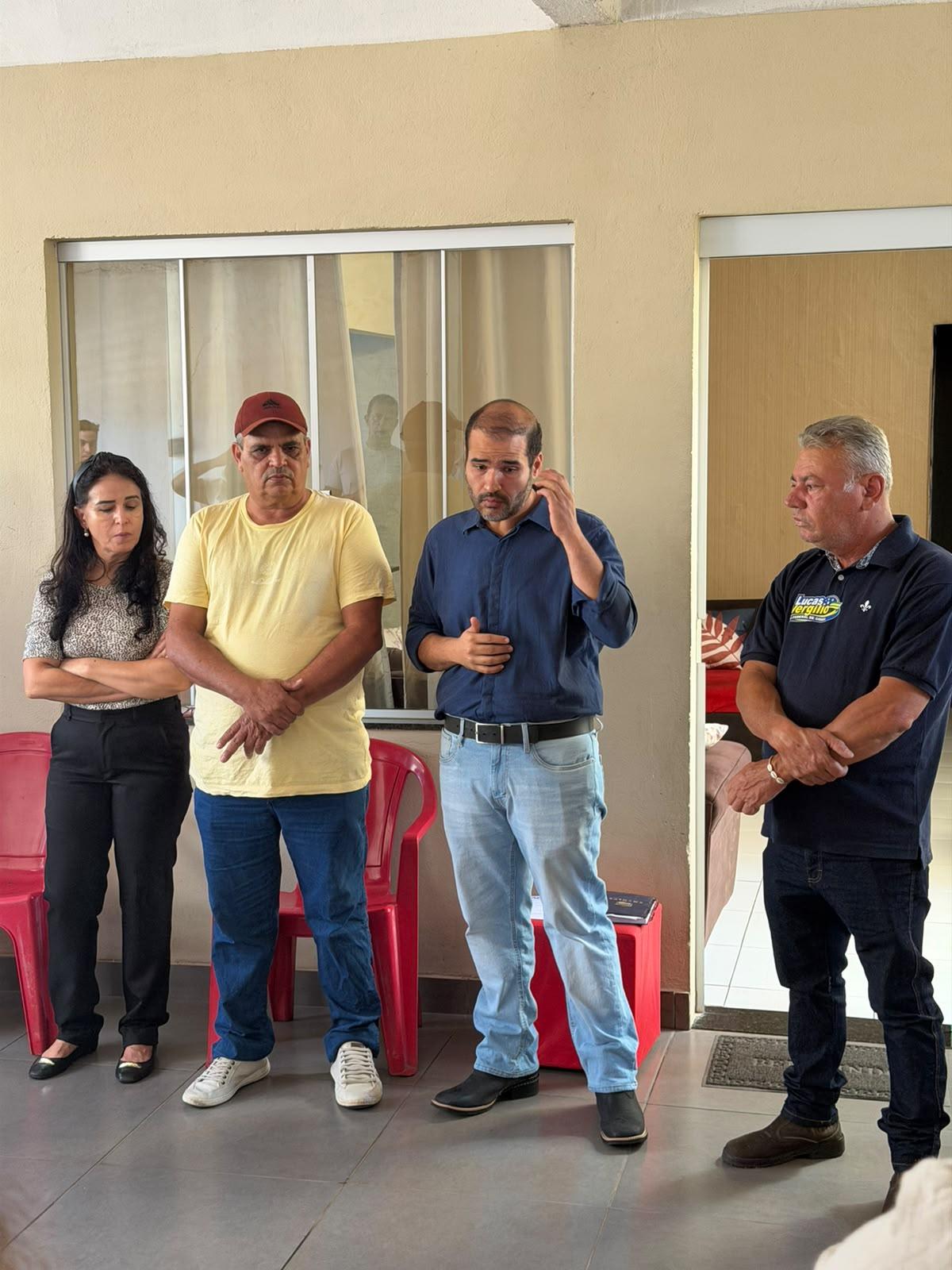 Lucas Vergílio visita Aragarças para encontro com lideranças políticas do AGIR