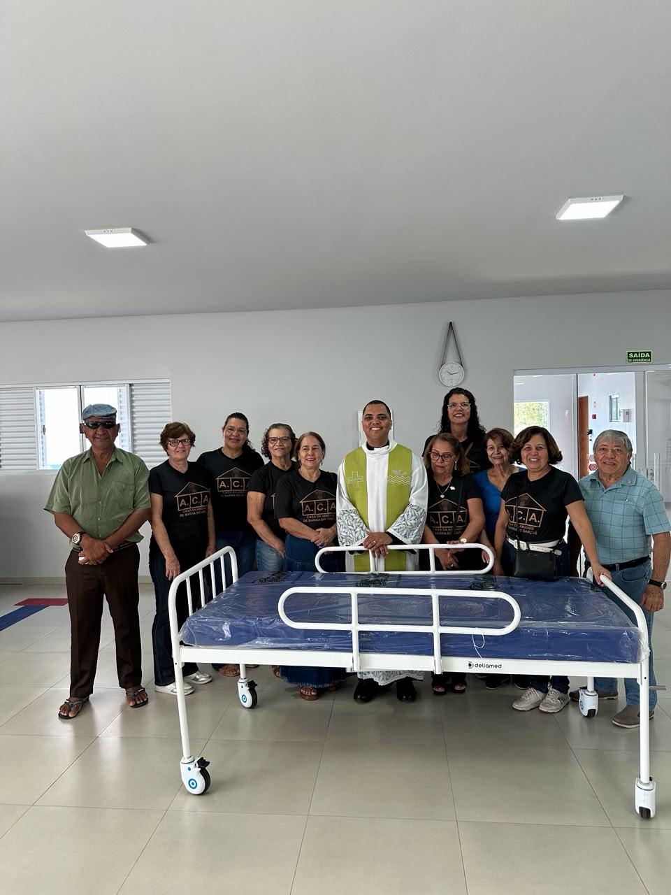 Lar dos Idosos Bem Viver recebe novas camas hospitalares
