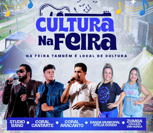 Feira do Nova Barra recebe programação cultural nesta quinta-feira (13)