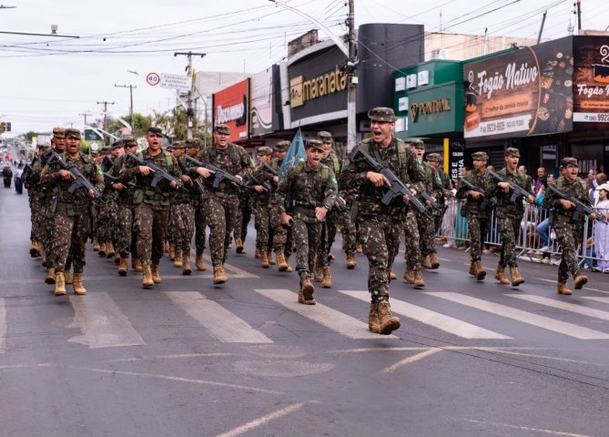 Independência do Brasil: Desfile Militar marca celebração do 7 de Setembro em Barra do Garças