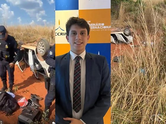 Jovem de Nova Xavantina morre após carro capotar e cair em ribanceira
