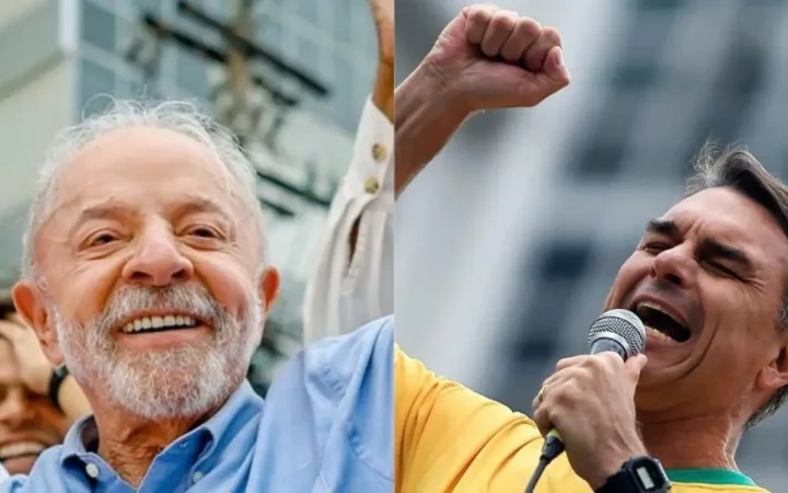 Datafolha: Lula e Flávio Bolsonaro no 2º turno