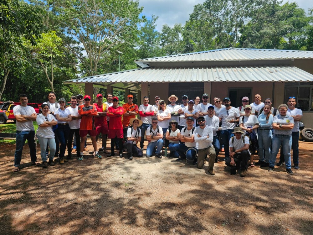 BOMBEIROS_FISCALIZACAO_AMBIENTAL2.jpg Troca de experiências permite alinhar atuação dos bombeiros com diretrizes administrativas e sancionatórias da Semad (Foto: CBMGO)
